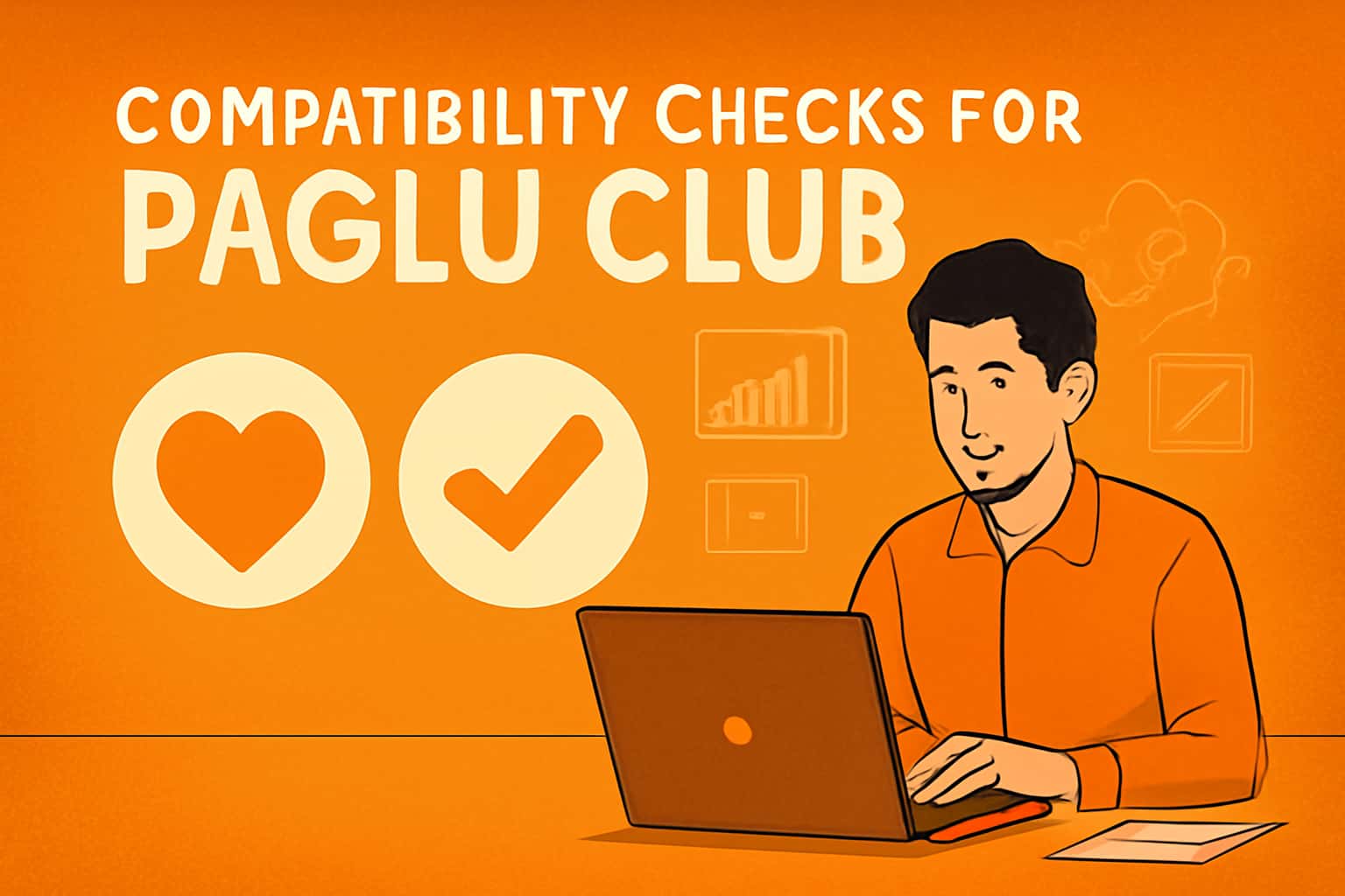An informative graphic about Paglu Club compatibility checks.