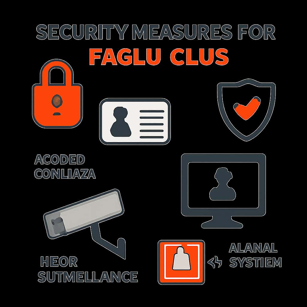 Diagram illustrating security protocols for Paglu Club.