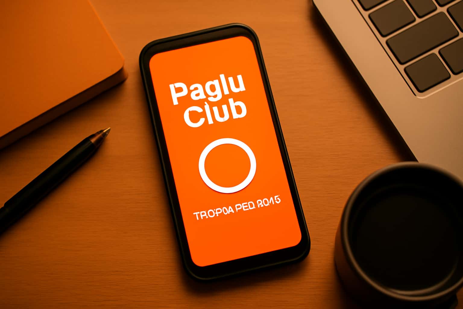 Informational graphic on how to update Paglu Club App.